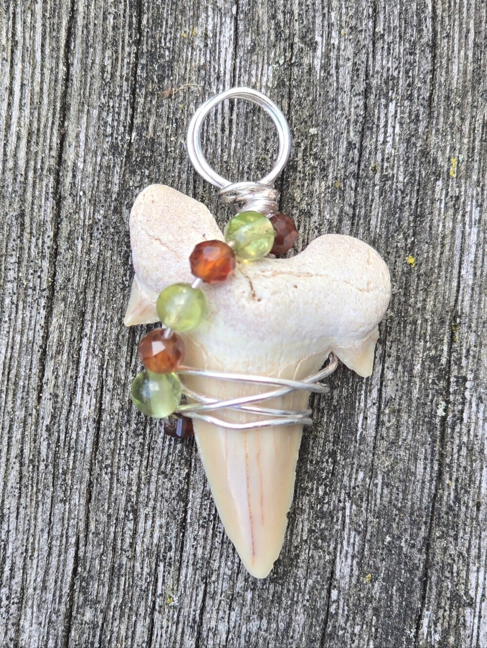 Handmade Shark Tooth Pendant